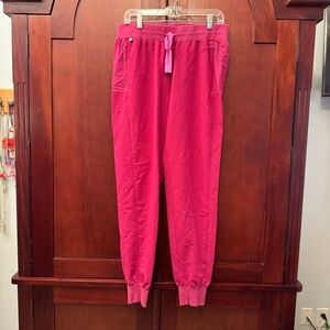 Figs Jogger Scrub Pants Technical Collection Berry Color Size L/T
